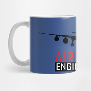 aircraft engineering aeronautical airplane engineer Mug